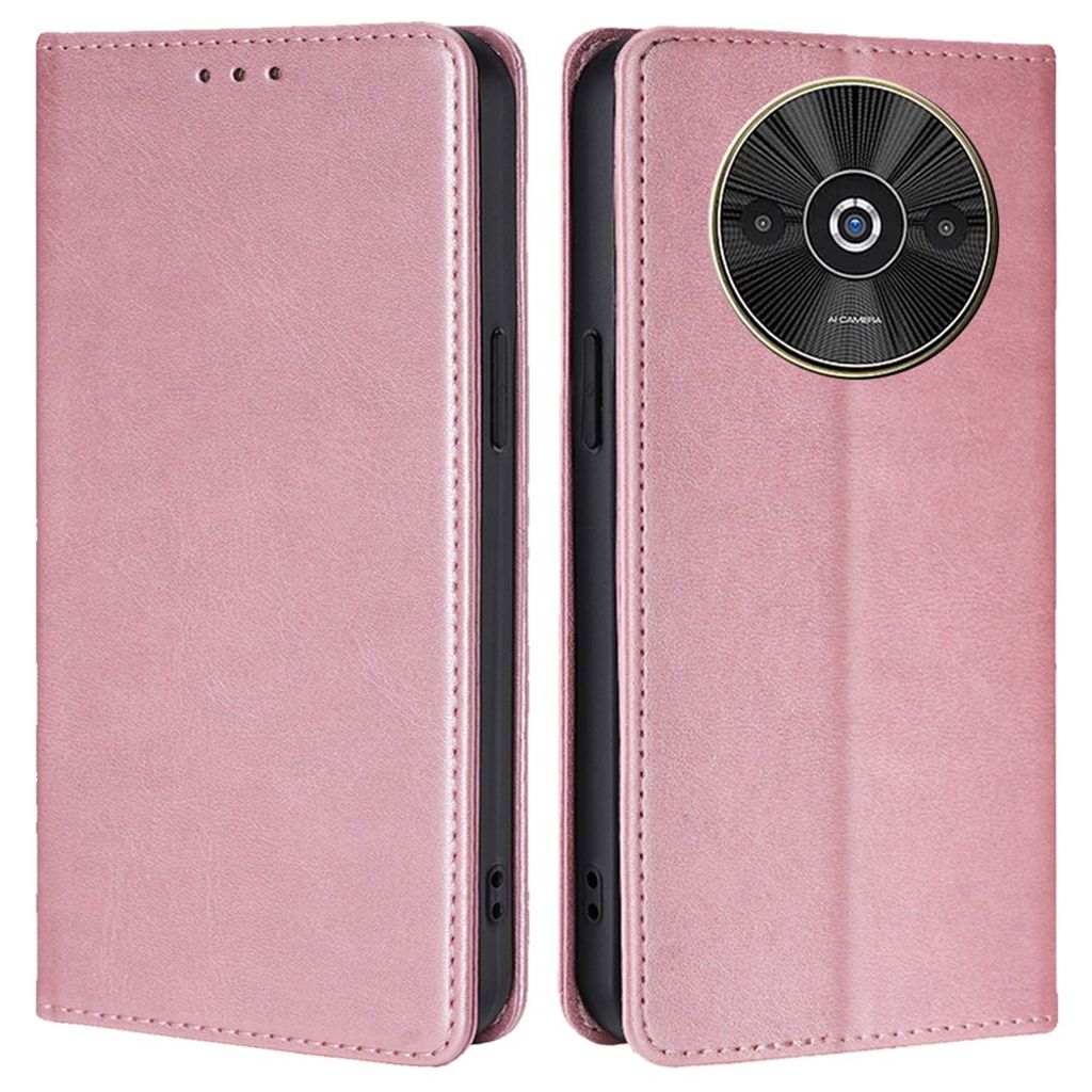 Xiaomi Redmi A3 / POCO C61 4G Cover with wallet - Rose Gold