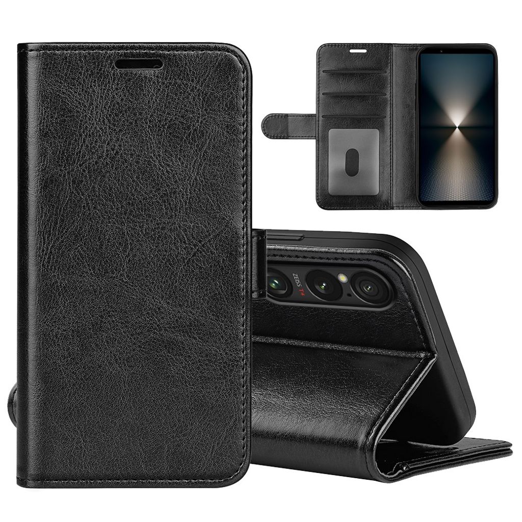 Sony Xperia 1 VII plånboksfodral with kortfack – svart