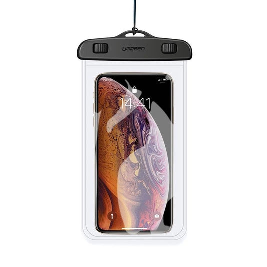 Ugreen waterproof phone bag, IPX8 up to 30m - Black