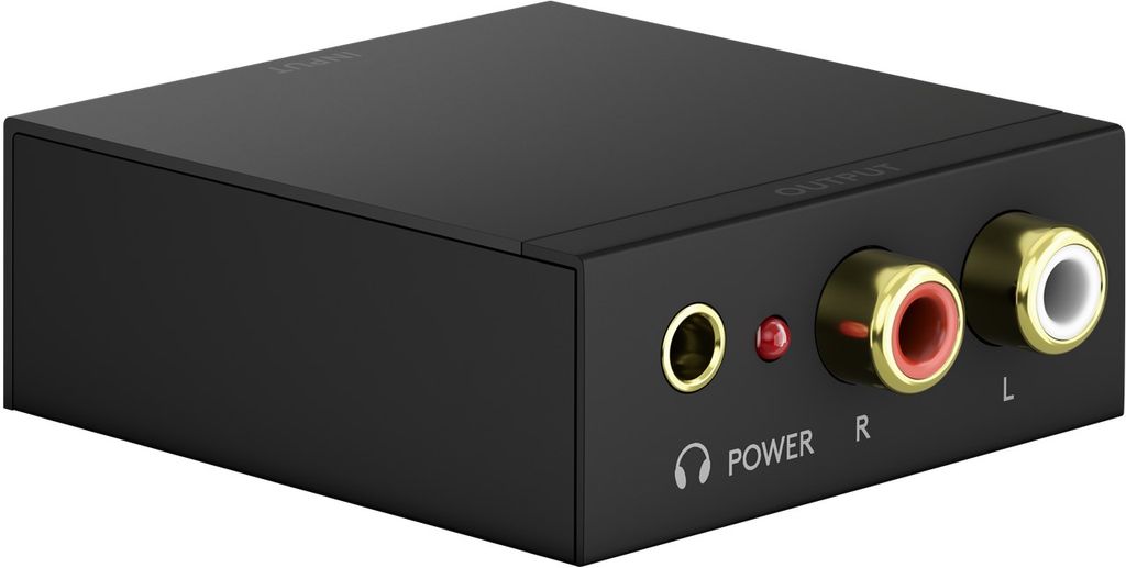 Goobay Digital-to-Analog Converter - Black