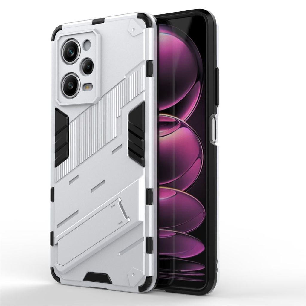 Xiaomi Redmi Note 12 Pro 5G skal with stativ – vit