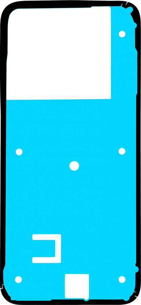 Motorola Moto G77 / Moto G67 Back Cover Adhesive
