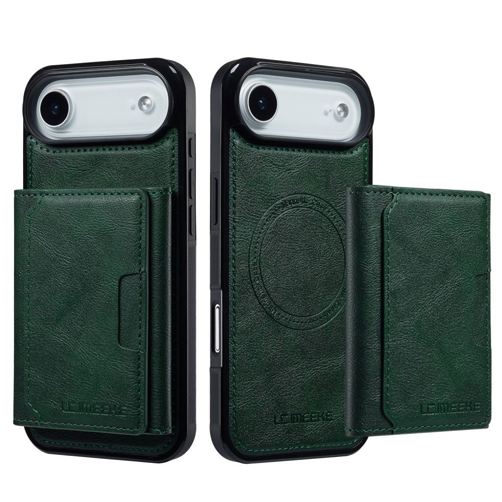 LC.IMEEKE iPhone Air skal with Wallet – grön