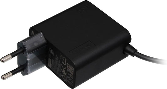 Lenovo AC ADAPTER, USB-C, 65W, 2P, EU - Black