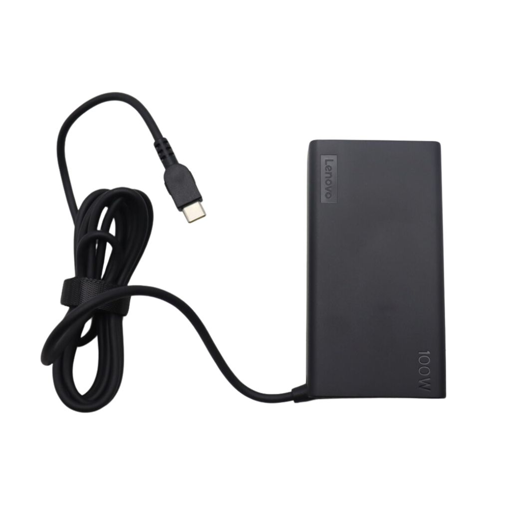 Lenovo AC Adapter, USB-C, PD100W,20/15/9/5V,Wht CNpin