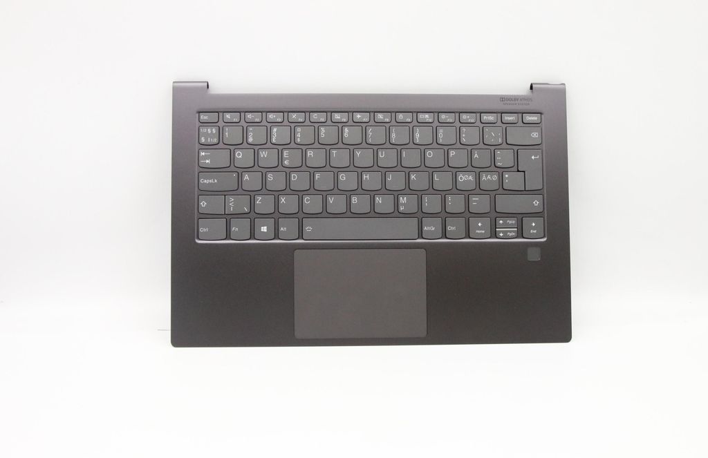 Lenovo C-lock with Keyboard (Nordic, Iron Grey)