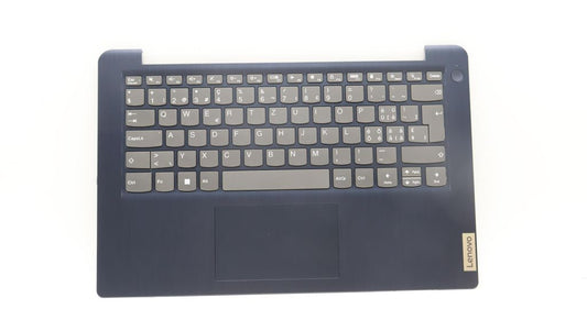 Lenovo C-Cover with Keyboard (Swiss, Non-Fingerprint) - Abyss Blue