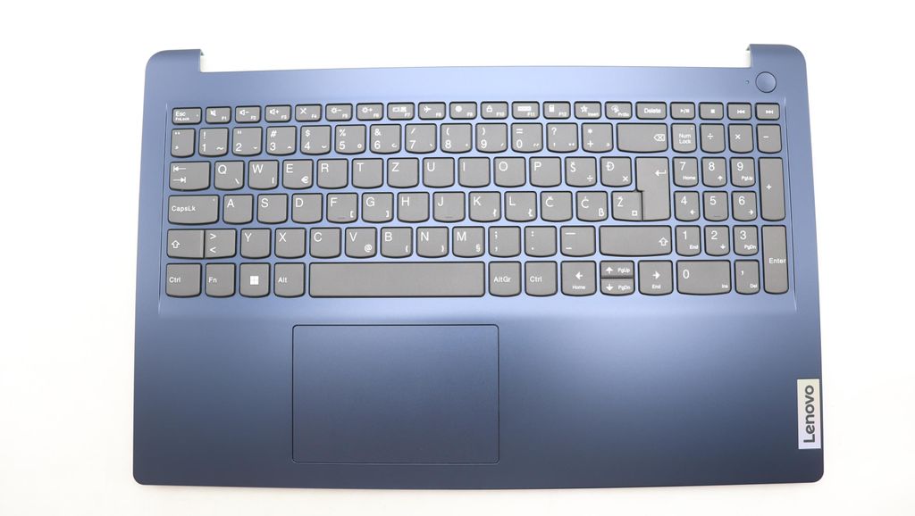 Lenovo C-lock with Keyboard (Slovenian, Abyss Blue, Non-Fingerprint)