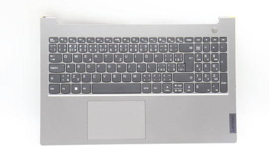 Lenovo C-Cover with Keyboard (Czech Slovakian, Mineral Grey, Non-Backlight)