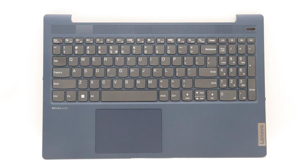 Lenovo C-Cover with Keyboard (US English Euro, Fingerprint) - Abyss Blue
