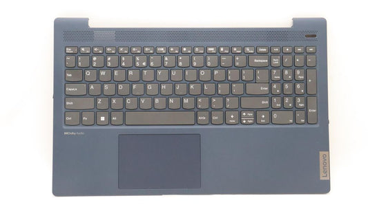 Lenovo C-Cover with Keyboard (US English Euro, Fingerprint) - Abyss Blue