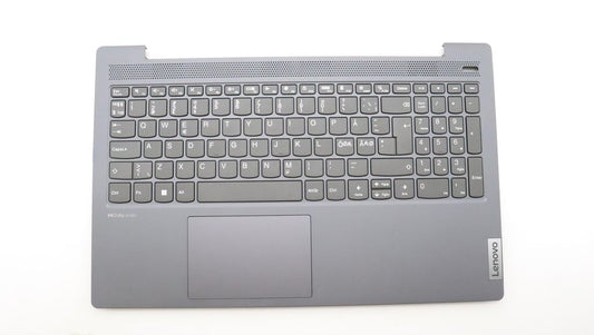 Lenovo C-Cover with Keyboard (Nordic, Storm Grey, Fingerprint)