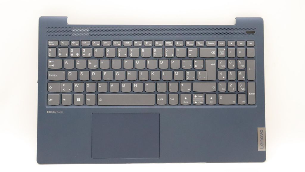Lenovo C-Cover with Keyboard (Belgian, Abyss Blue, Backlit)