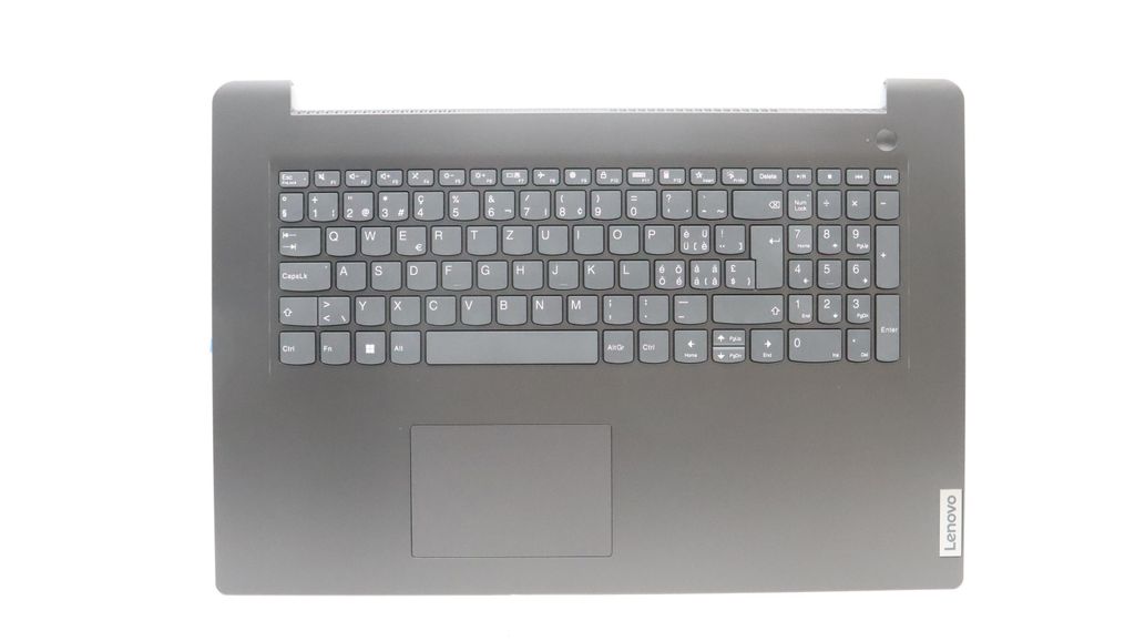 Lenovo C-lock with Keyboard (Swiss Layout, Iron Grey, Fingerprint Reader)