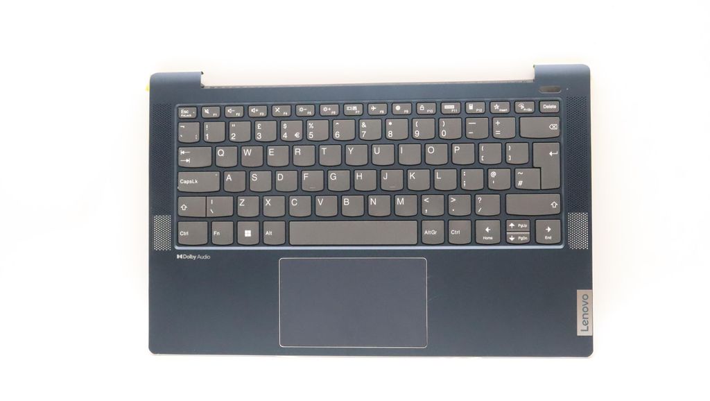 Lenovo C-Cover with Keyboard (UK English, Abyss Blue, Fingerprint)