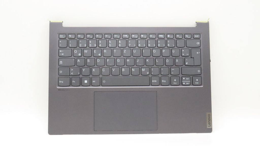 Lenovo C-Cover with Keyboard (German, Storm Grey)