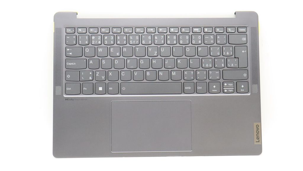 Lenovo C-lock with Keyboard (Czech/Slovakian) - Storm Grey