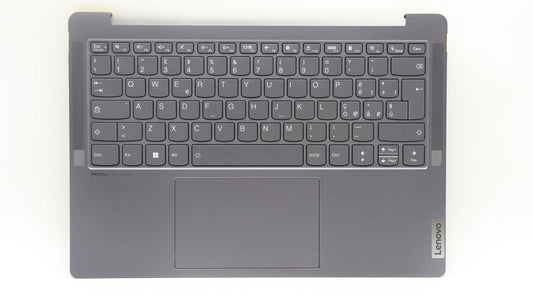 Lenovo C-lock with Keyboard (Italian, Storm Grey)