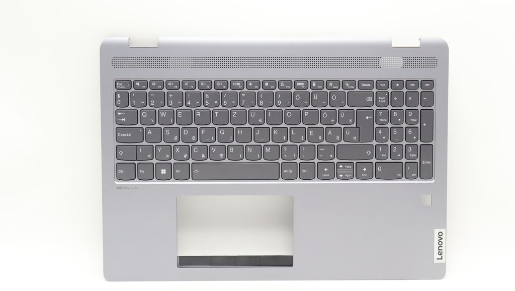 Lenovo C-lock with Keyboard (Hungarian, Arctic Grey)