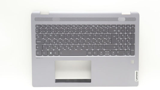 Lenovo C-lock with Keyboard (Hungarian, Arctic Grey)