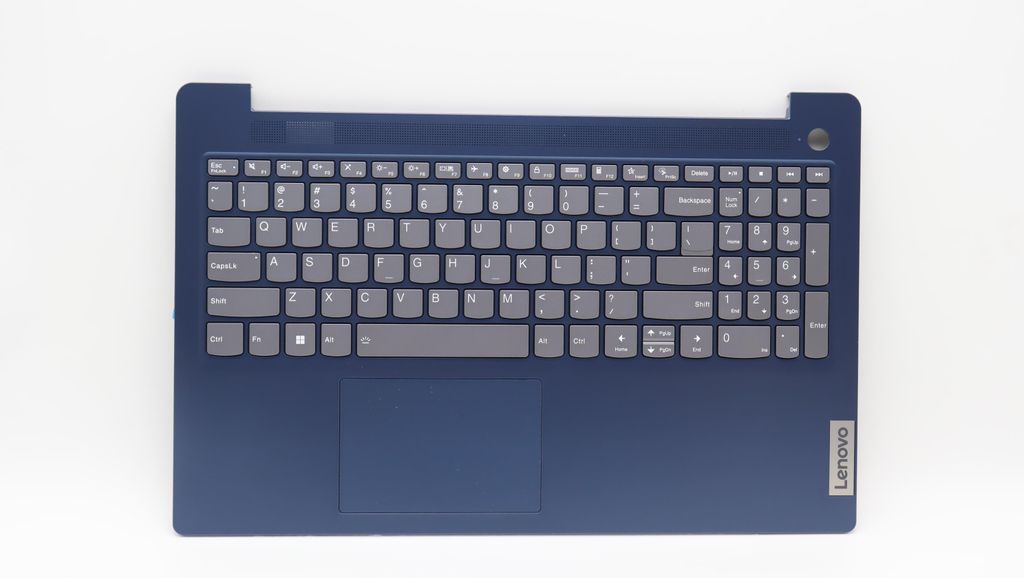 Lenovo C-lock with Keyboard (US English, Abyss Blue, Backlit, Fingerprint)