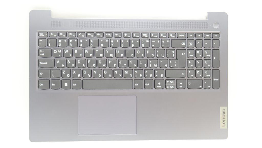 Lenovo C-lock with Keyboard (Bulgarian, Arctic Grey)
