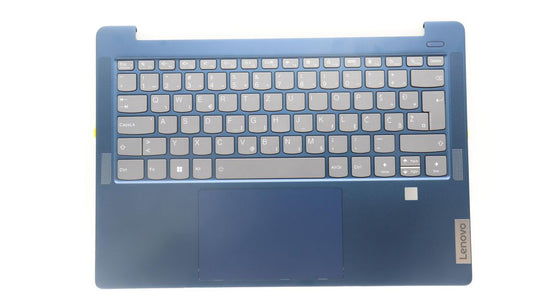 Lenovo C-Cover with Keyboard (Slovenian, Abyss Blue, Backlit, Fingerprint)