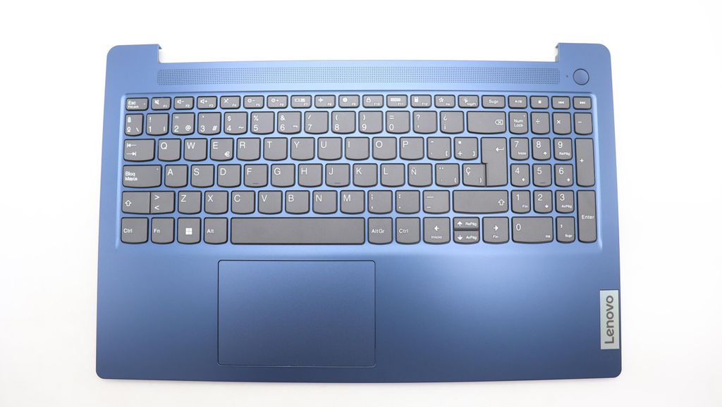 Lenovo C-Cover with Keyboard (Spanish, Abyss Blue, Non-Backlit)