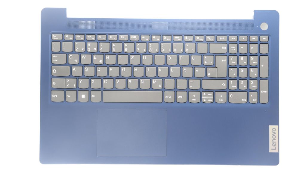 Lenovo C-lock with Keyboard (German, FingerPrint, Abyss Blue)