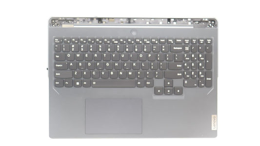 Lenovo C-lock with Keyboard (US English, Onyx Grey, Backlight)