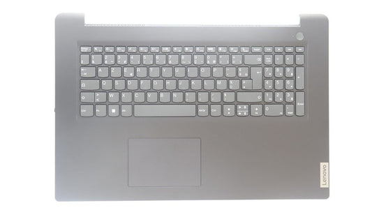 Lenovo C-lock with Keyboard (French, Iron Grey, Fingerprint)