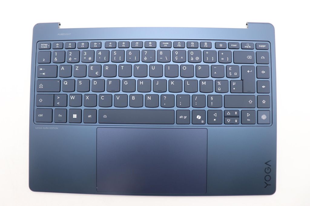Lenovo Keyboard (French, Cosmic Blue, Puresights Logo)