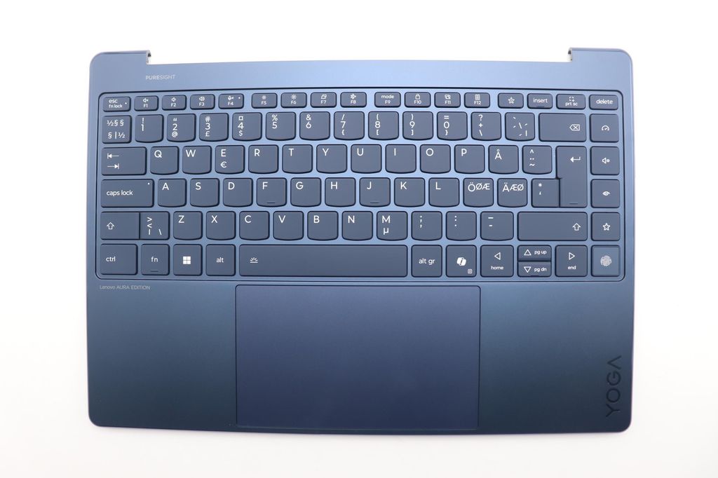 Lenovo Keyboard (Nordic, Cosmic Blue, Puresights Logo)