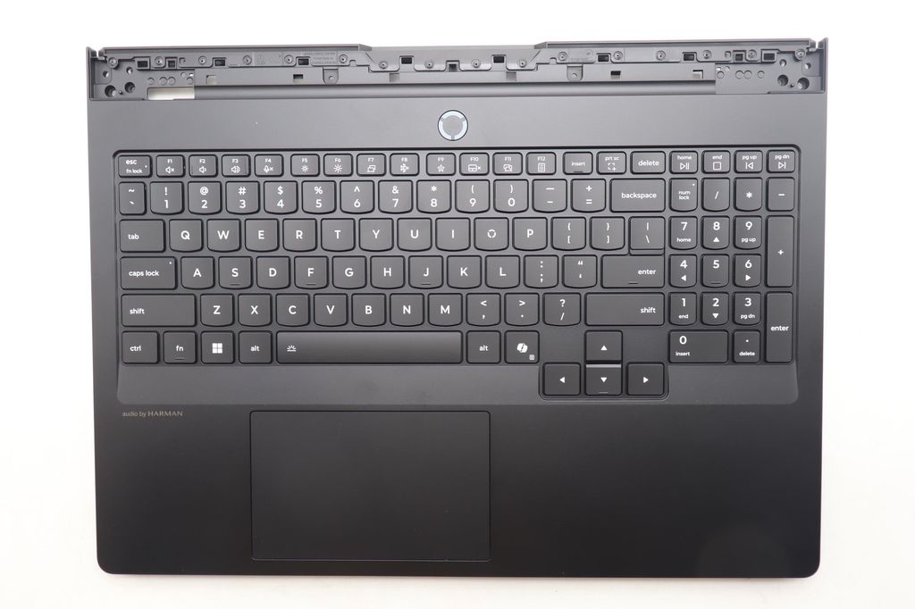 Lenovo C-lock with Keyboard (English, Eclipse Black, RGB Backlit)