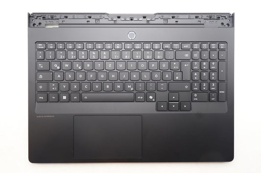 Lenovo C-lock with Keyboard (German, Eclipse Black, RGB Backlit)