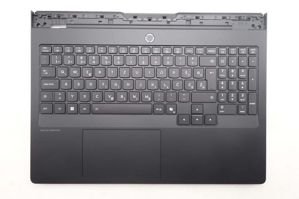 Lenovo C-lock with Keyboard (Slovenian, Eclipse Black, RGB Backlit)
