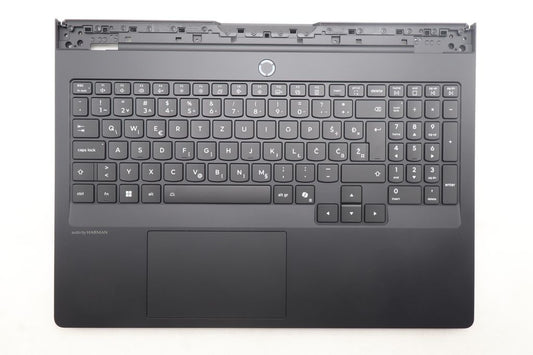 Lenovo C-lock with Keyboard (Slovenian, Eclipse Black, RGB Backlit)