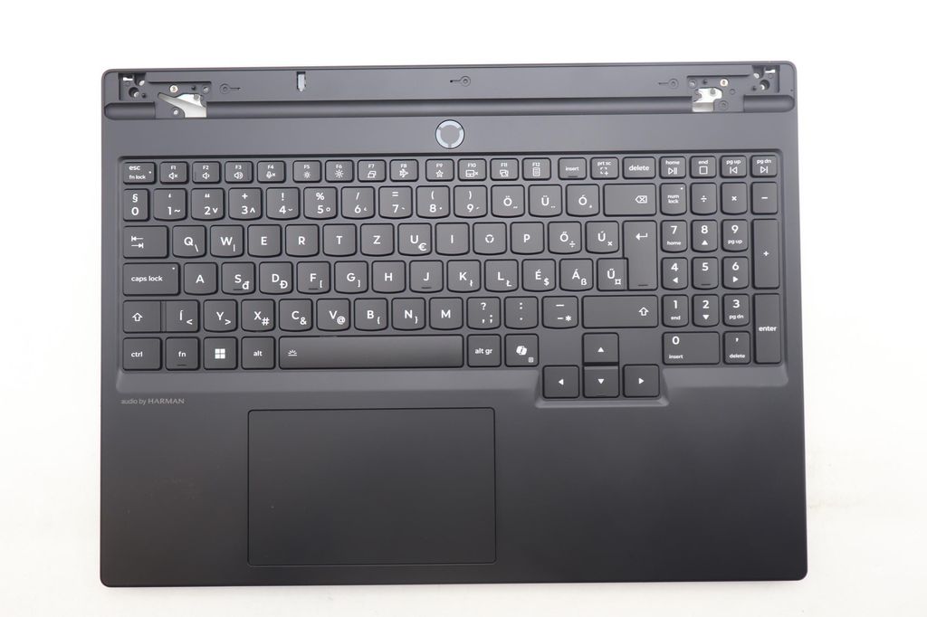 Lenovo C-lock with Keyboard (Hungarian, Eclipse Black, RGB Backlit)