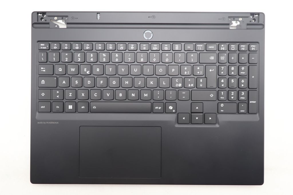 Lenovo C-lock with Keyboard (Italian, Eclipse Black, RGB Backlit)
