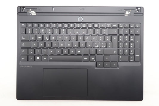 Lenovo C-lock with Keyboard (Italian, Eclipse Black, RGB Backlit)