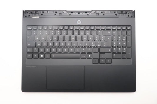 Lenovo C-lock with Keyboard (Italian, Eclipse Black, RGB Backlight)