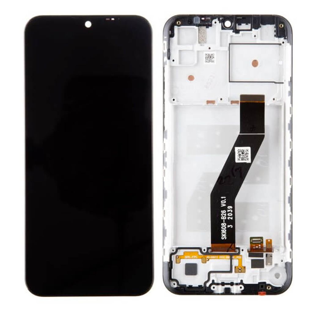 Motorola Moto E6i display LCD svart