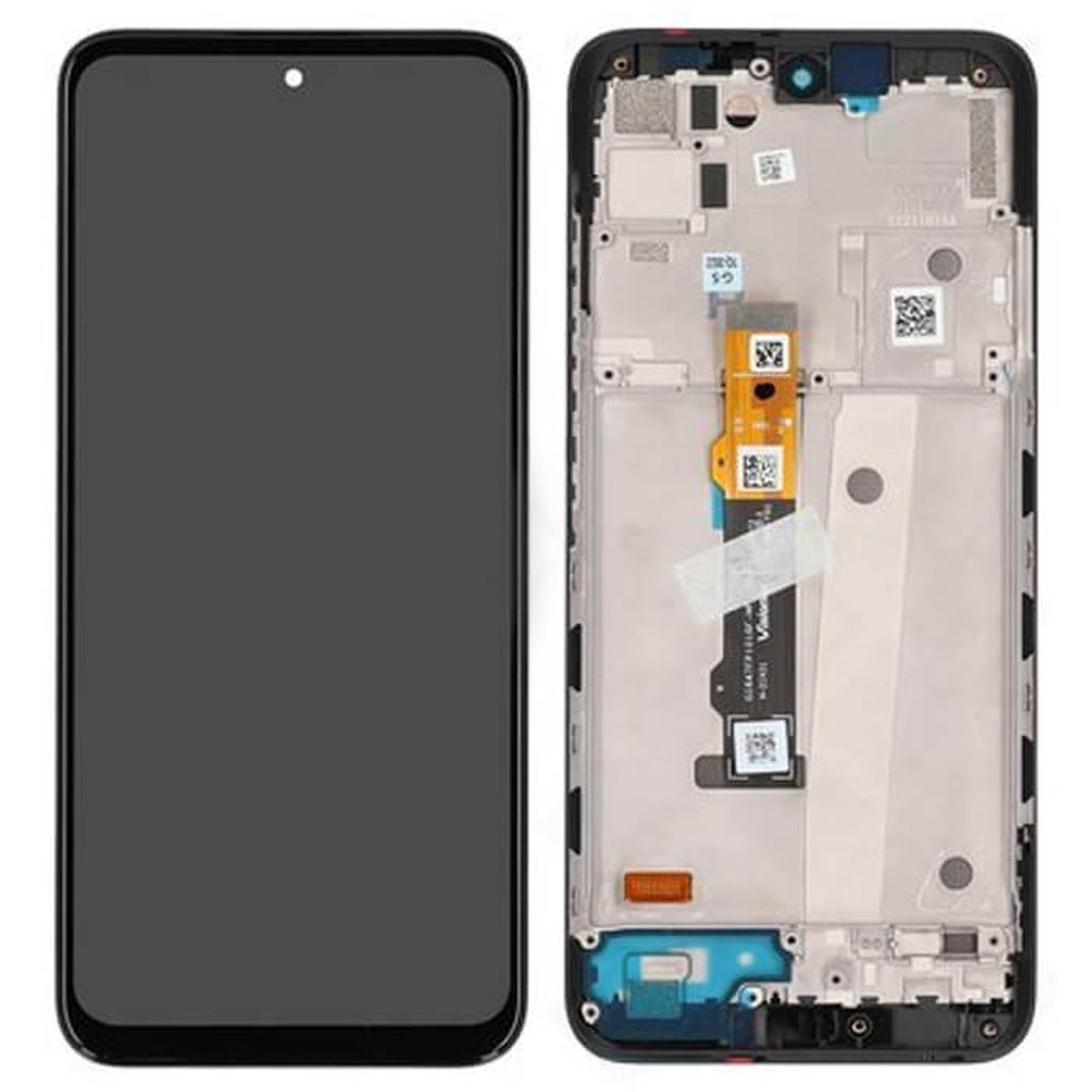 Motorola Moto G71 LCD-display - svart