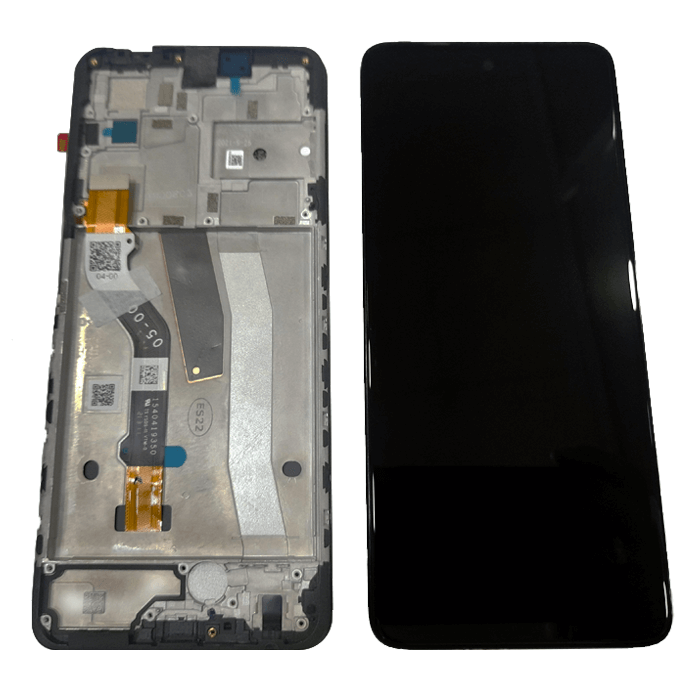 Motorola Moto G51 LCD-display - svart