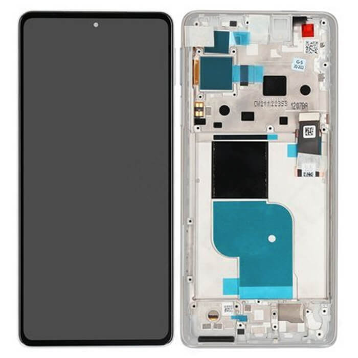Motorola Moto Edge 30 Pro LCD-display - vit