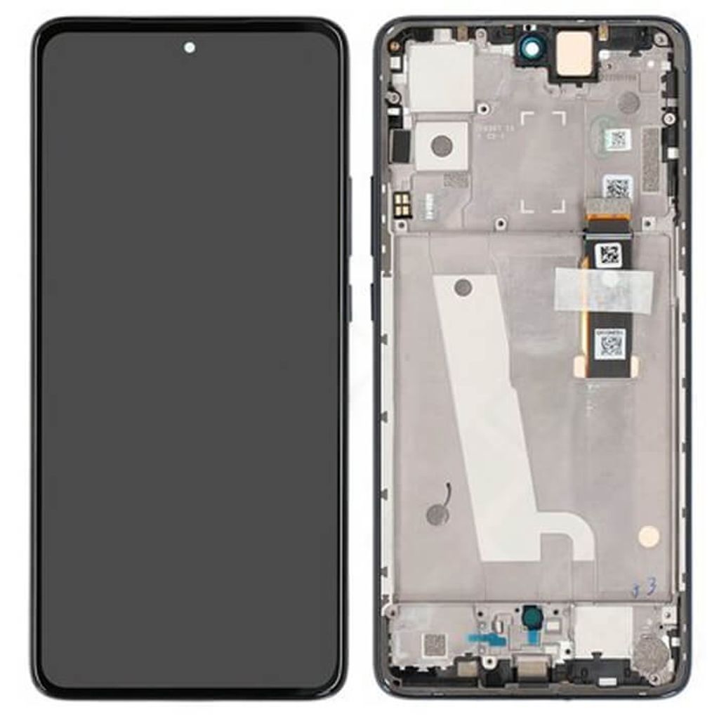 Motorola Moto Edge 30 LCD-display - svart