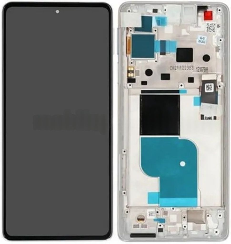 Motorola Edge 30 Pro / Edge+ 2022 LCD-display – svart