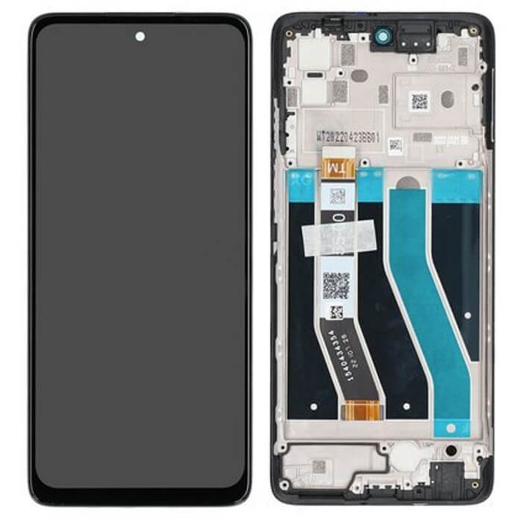 Motorola Moto G62 LCD-display - svart