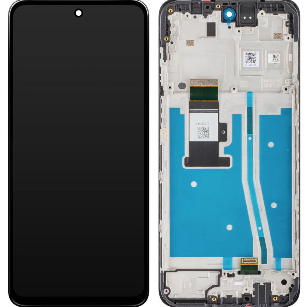 Motorola Moto G53 (XT2335-2) LCD-display – svart