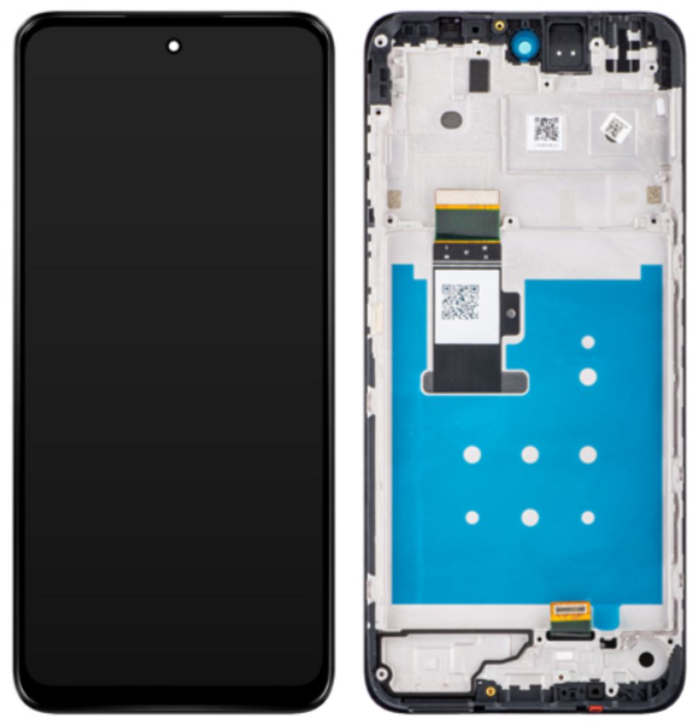 Motorola Moto G13 LCD-display – svart